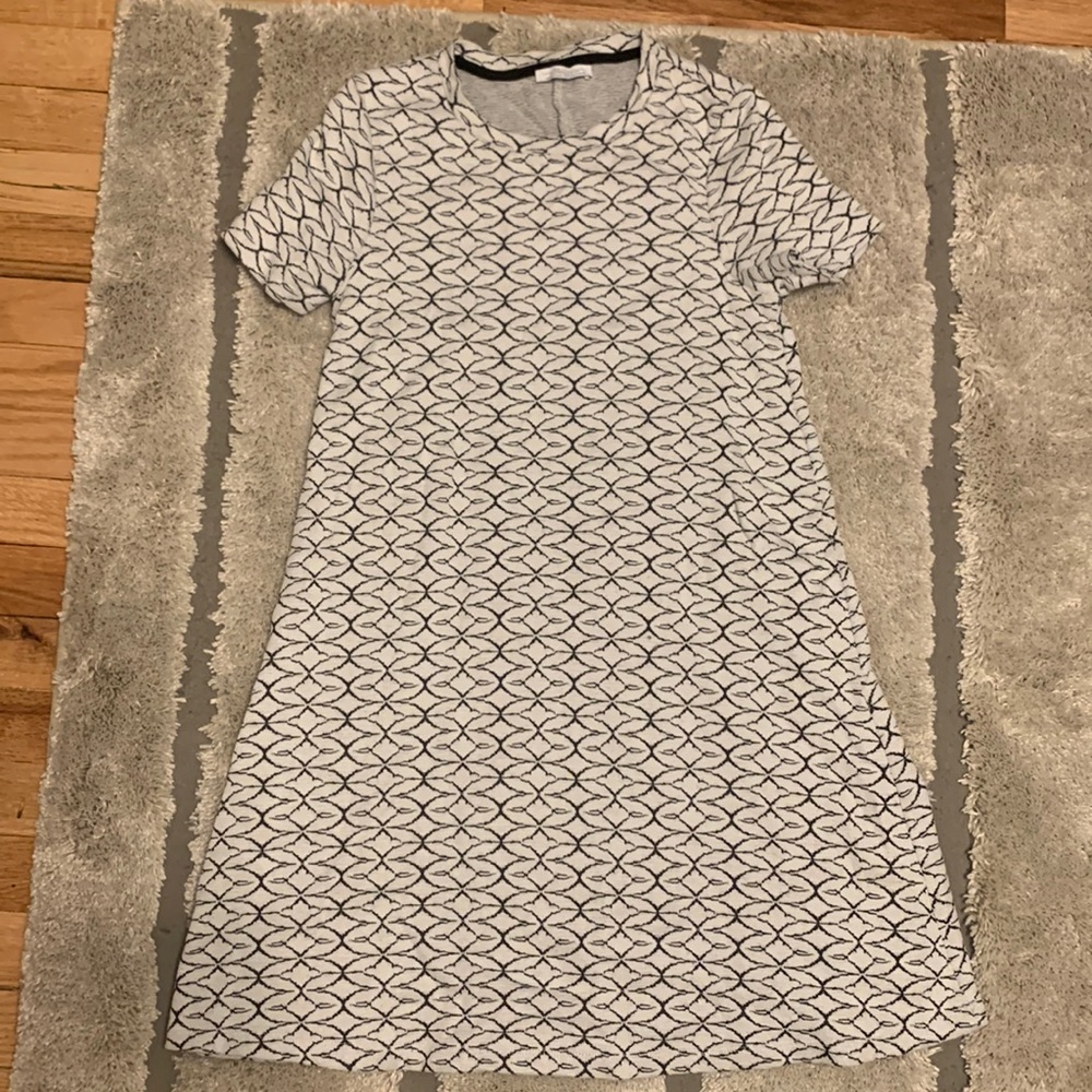 Zara Trafaluc Patterned Dress